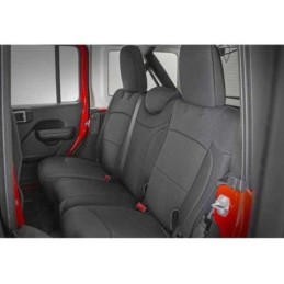 Set coprisedili in neoprene nero