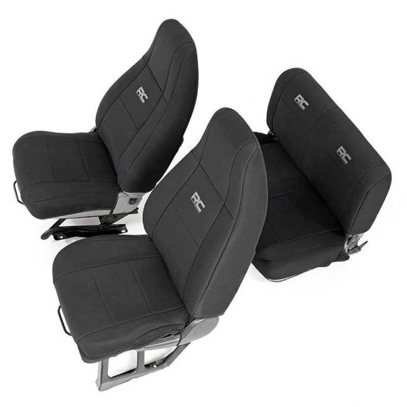 Set coprisella in neoprene nero