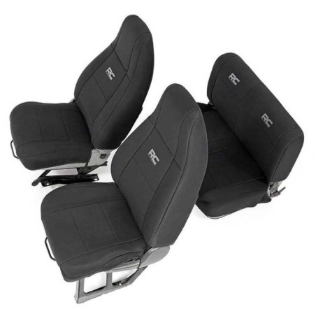 Set coprisella in neoprene nero