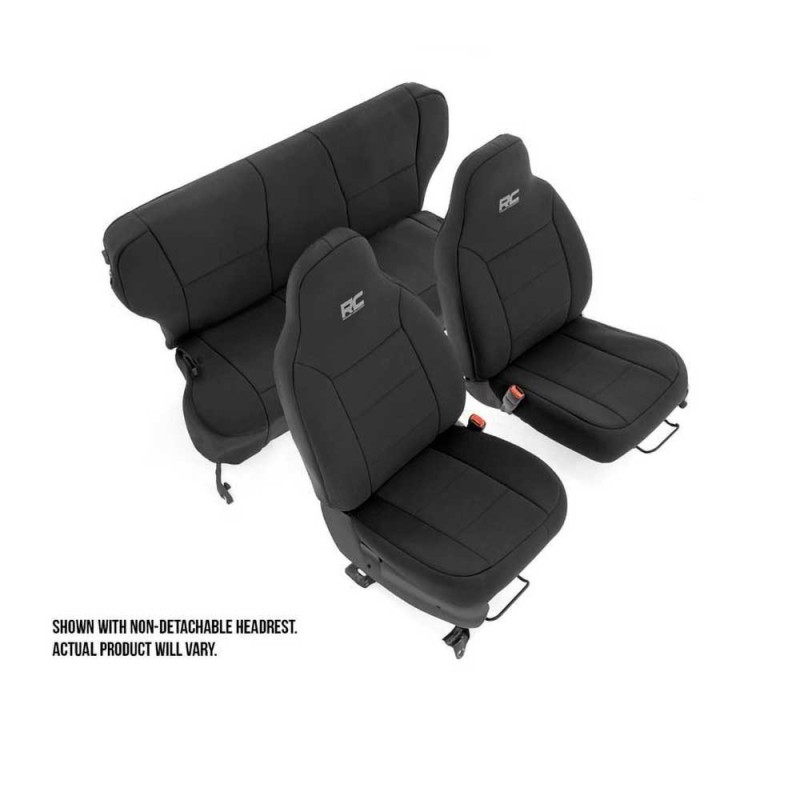 Set coprisella in neoprene nero Set coprisella in neoprene nero
