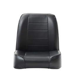 Sedile anteriore senza poggiatesta con schienale basso Black Vinyl
