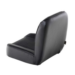 Sedile anteriore senza poggiatesta con schienale basso Black Vinyl