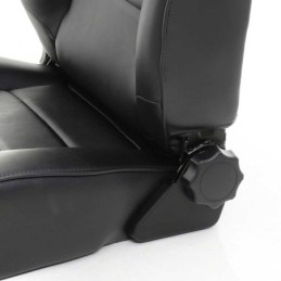 Sedile anteriore Factory Style Black Vinyl