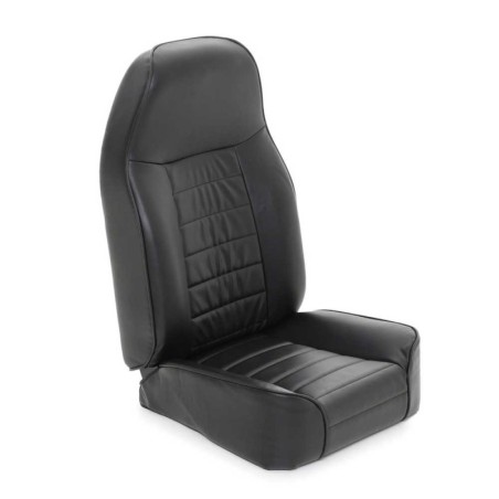 Sedile anteriore standard in pelle Black Vinyl