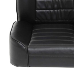 Sedile anteriore standard in pelle Black Vinyl