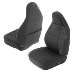 Coprisedili in neoprene Black Sides/Black Center
