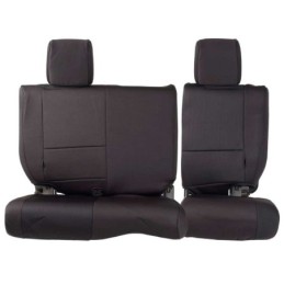 Coprisedili in neoprene Black Sides/Black Center