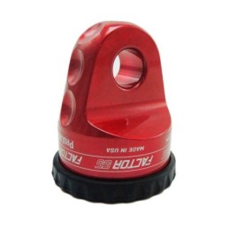 ProLink con perno in titanio e protezione in gomma rosso