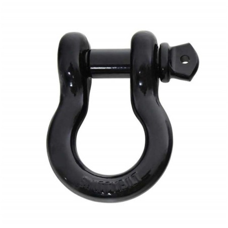 Anello a D nero 7/8"