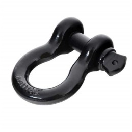 Anello a D nero 7/8"