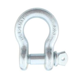 Anello a D zincato 7/8"