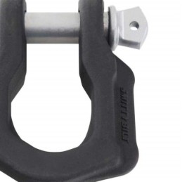 Grillo con anello a D nero Delta Series 3/4"
