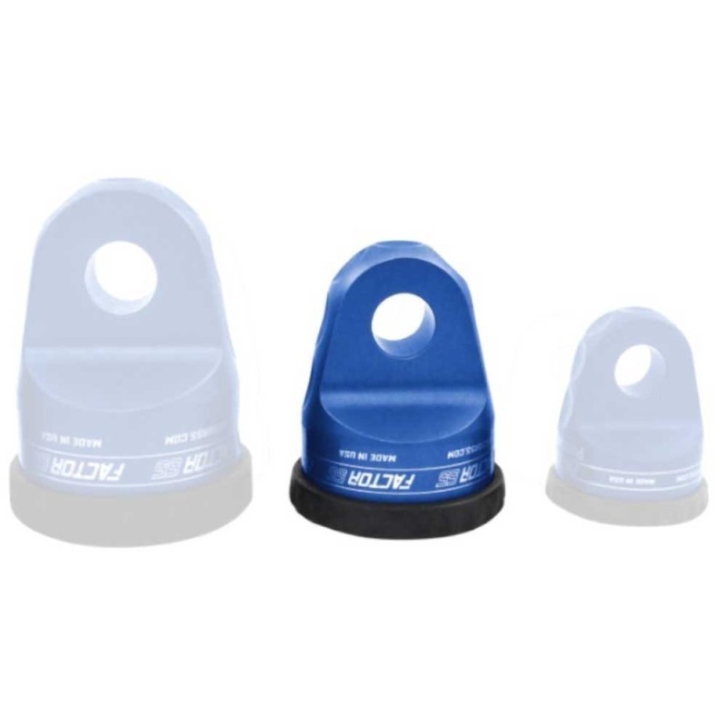 Prolink con perno in titanio e protezione in gomma blu Prolink con perno in titanio e protezione in gomma blu