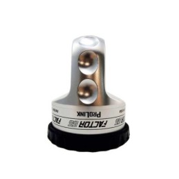 Prolink con perno in titanio e protezione in gomma argento
