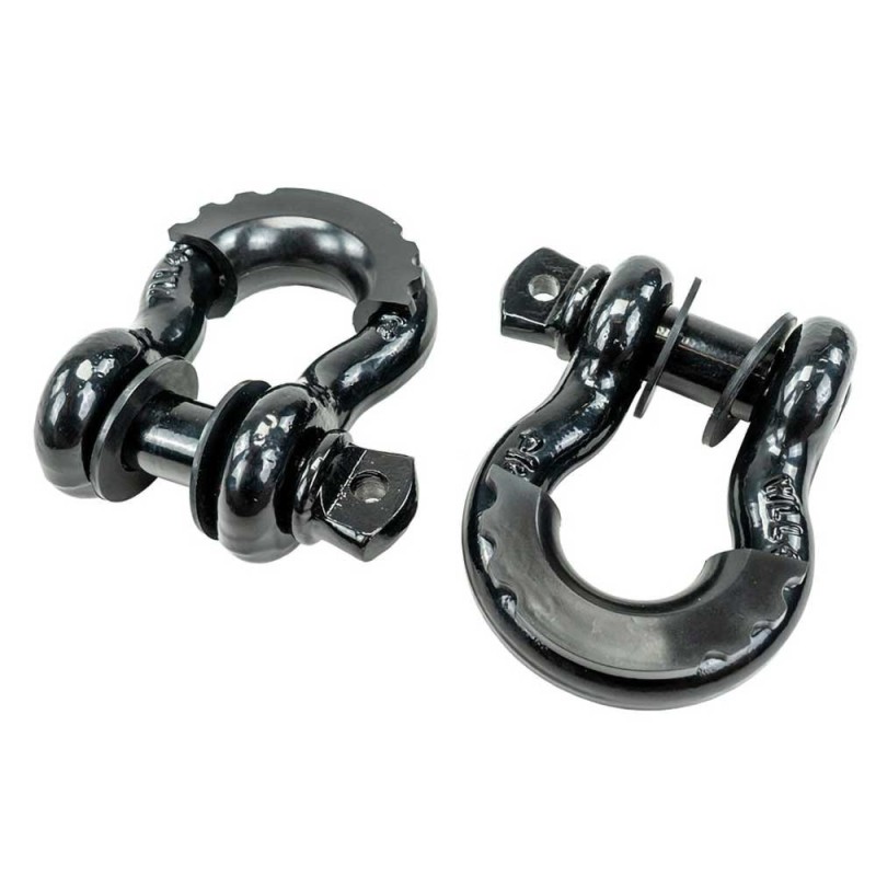 Grilli D-ring neri 3/4" Grilli D-ring neri 3/4"