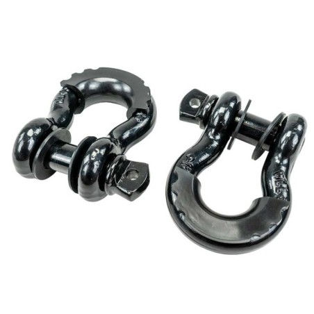 Grilli D-ring neri 3/4"