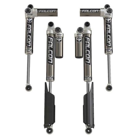 Kit ammortizzatori Falcon SP2 3.1 Piggyback Petrol Lift 2-4.5"