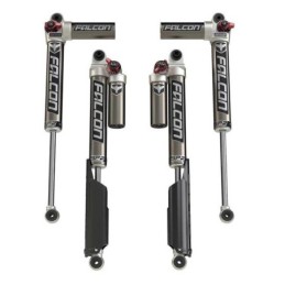 Kit ammortizzatori Falcon SP2 3.3 Fast Adjust Piggyback Petrol Lift 2-4.5"