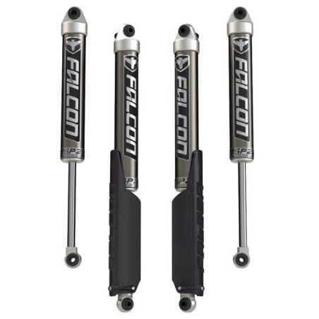 Kit ammortizzatori Falcon SP2 3.1 Piggyback Petrol Lift 0-1.5"