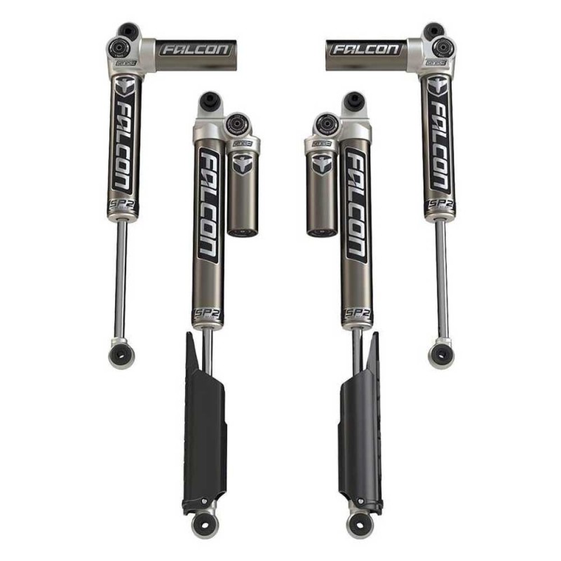 Kit ammortizzatori Falcon SP2 3.1 Piggyback Petrol Lift 2-4.5"