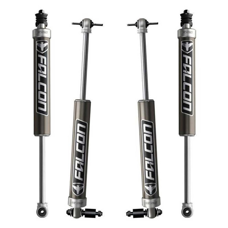 Kit ammortizzatori Falcon Serie 2.1 Monotube Lift 4-6" Kit ammortizzatori Falcon Serie 2.1 Monotube Lift 4-6"