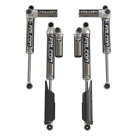 Kit ammortizzatori Falcon SP2 3.1 Piggyback Petrol Lift 2-3"