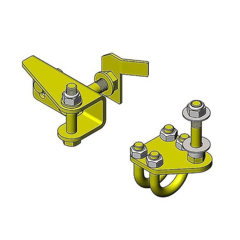 Kit staffa di riposizionamento dello stabilizzatore di sterzo