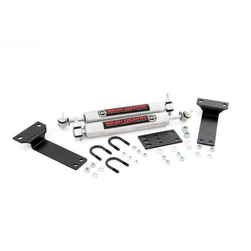 Doppio stabilizzatore di sterzo N3 Premium Lift 2-8" Doppio stabilizzatore di sterzo N3 Premium Lift 2-8"