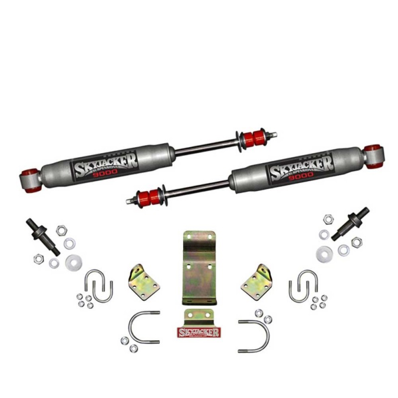 Doppio stabilizzatore di sterzo argento Doppio stabilizzatore di sterzo argento
