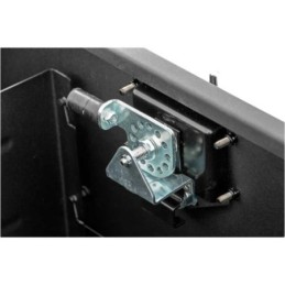 Contenitore in metallo con cassetto estraibile e chiudibile a chiave