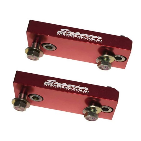 Piastra di riposizionamento barra antirollio anteriore 76 mm