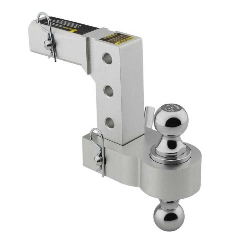 Attacco rimorchio regolabile con sfere 2"-2 5/6"