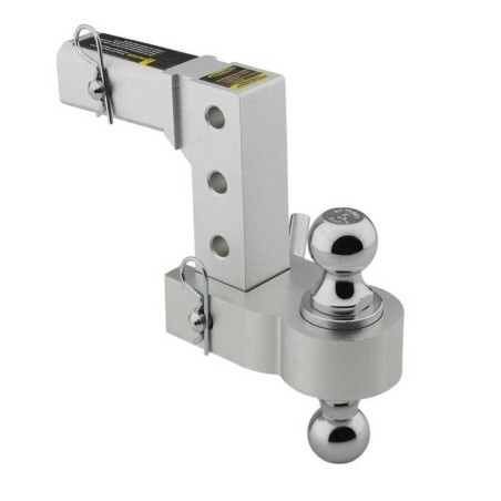 Attacco rimorchio regolabile con sfere 2"-2 5/6"