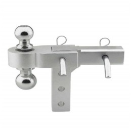 Gancio di traino regolabile con sfere 1 7/8"-2"