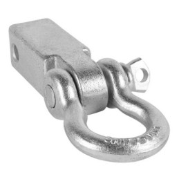Grillo con anello a D montato sul ricevitore in acciaio