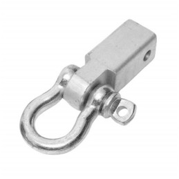 Grillo con anello a D montato sul ricevitore in acciaio