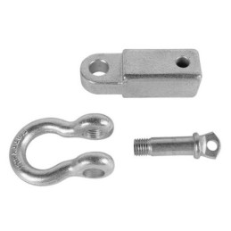 Grillo con anello a D montato sul ricevitore in acciaio
