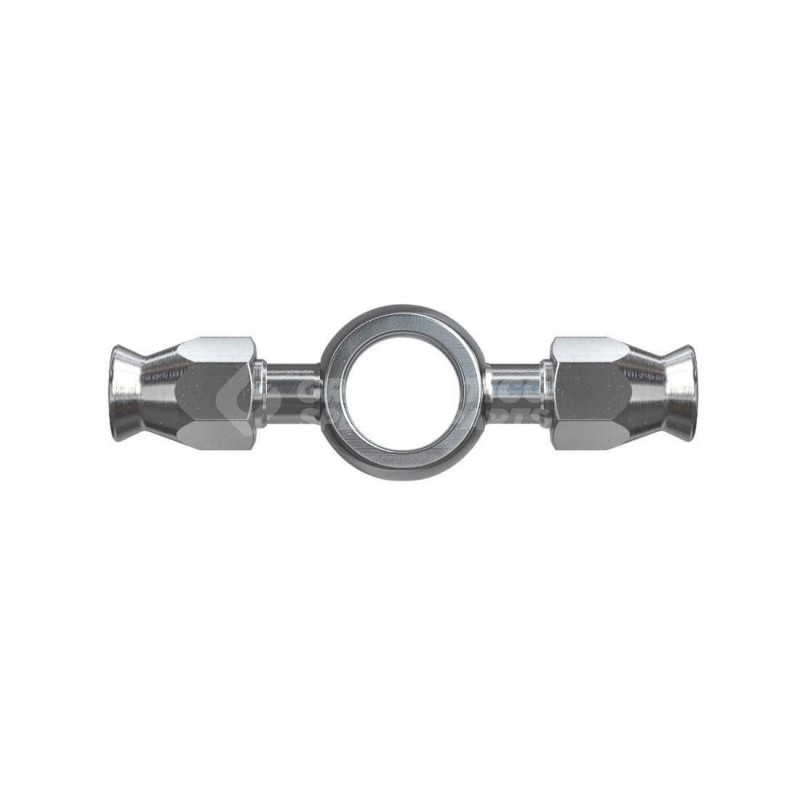 Raccordo a occhiello doppio con collo esteso con Collare a Graffare