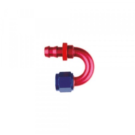 Raccordo Innesto 180° Femmina 9/16"x18 tubo 4001-06