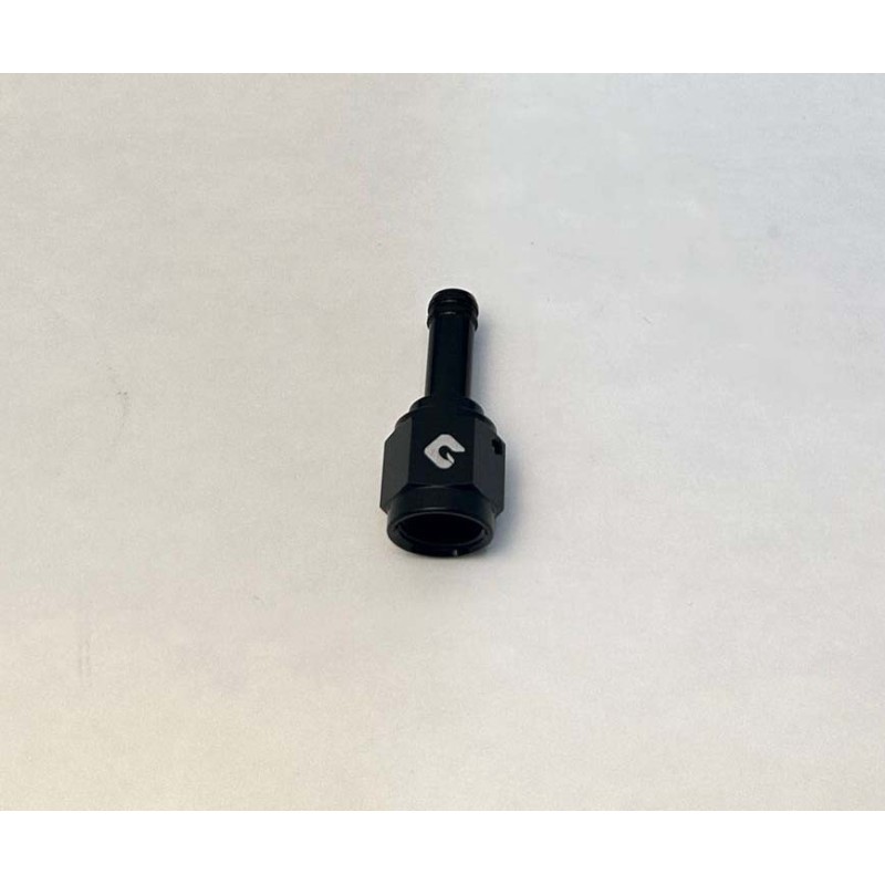 Raccordo Innesto Dritto Femmina 9/16"x18 Nero