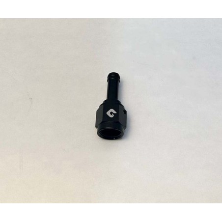 Raccordo Innesto Dritto Femmina 9/16"x18 Nero