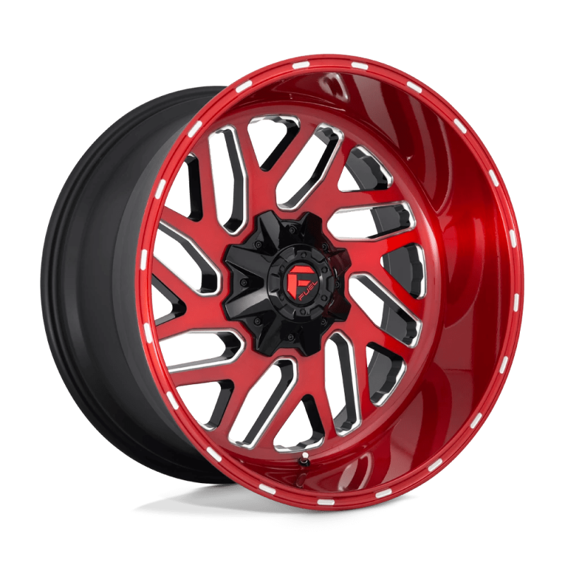 Cerchio in Lega D691 Triton Rosso Confetto Fresato Cerchio in Lega D691 Triton Rosso Confetto Fresato