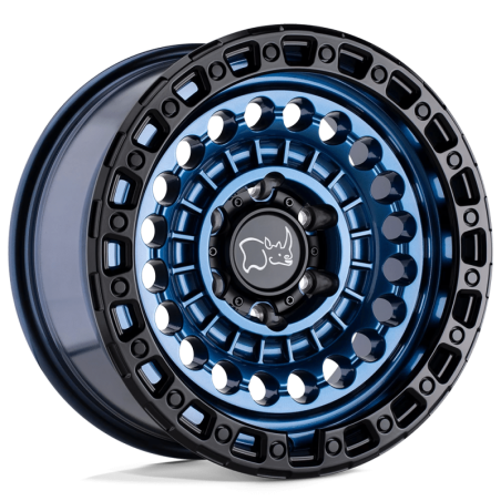 Cerchio in Lega Blu Cobalto con Anello Nero Sentinel