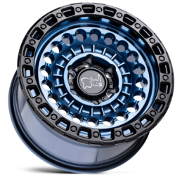 Cerchio in Lega Blu Cobalto con Anello Nero Sentinel