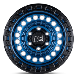 Cerchio in Lega Blu Cobalto con Anello Nero Sentinel