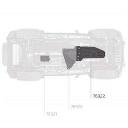 Piastra paramotore motore e trasmissione