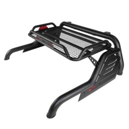 Copertura retrattile in alluminio e barra sport con portapacchi