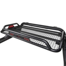 Copertura retrattile in alluminio e barra sport con portapacchi
