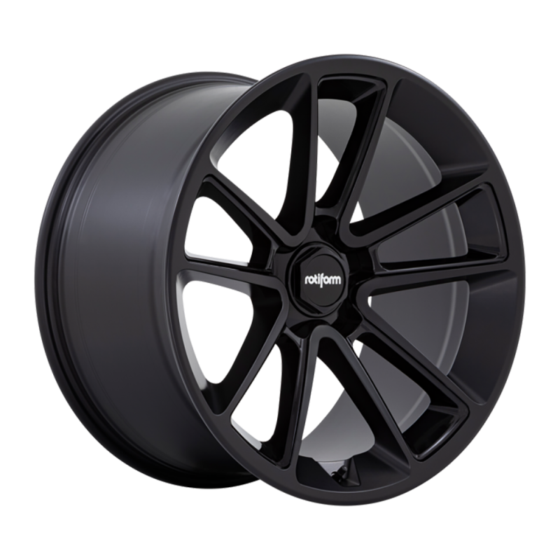 Cerchio in Lega R194 BTL Nero Opaco con Cappello Nero