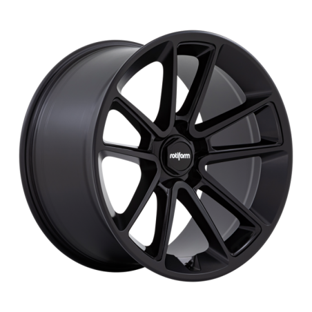 Cerchio in Lega R194 BTL Nero Opaco con Cappello Nero
